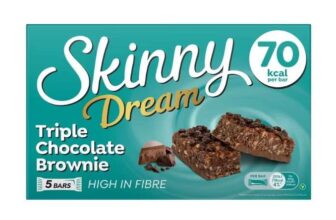 Skinny Dreams, Triple Chocolate Brownie, 5 Pack, Sunderland