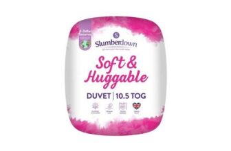Slumberdown Soft and Huggable 10.5 Tog Duvet – Kingsize