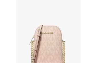 Small Signature Logo Smartphone Crossbody Bag