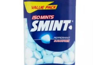 Smint XXL Peppermint Mints, 150 Bottle