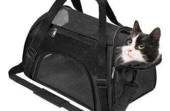 Soft-Sided Foldable Pet Carrier Bag