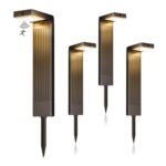 Solar Lights with Motion Sensor, 4-Pack, 400LM Each