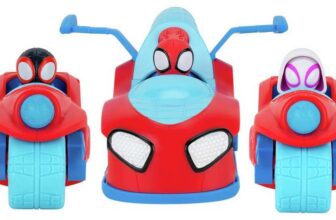 Spidey and His Amazing Friends 3-in-1 Team Split Racer (Free Click & Collect)
