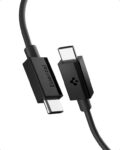 Spigen Essential 60W USB C to C Cable – Black/1M – Sold by Sold by Spigen EU FBA