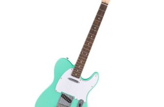 Squier by Fender Debut Telecaster, Sea Foam Green – 2 Year Warranty & Free Fender Play Online Subscription