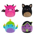 Squishmallows Original Halloween 4-Pack Official Jazwares Plush (Little) (Amazon Exclusive)