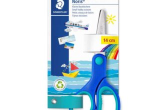 Staedtler 965 14LNBK Noris Scissors for Children – Left-Handed, 14cm (Pack of 1)