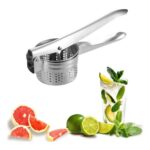 Stainless Steel Fruit Press, Lemon Squeezer & Orange Juicer
