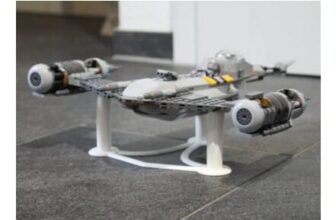 Stand for Lego N-1 Starfighter of the Mandalorian Star Wars