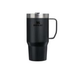 Stanley 1913 Everyday Suburban Travel Mug 0.7L – 2.5 Hours Hot, 7 Hours Cold, 30 Hours Iced – BPA Free – Stainless Steel – Black