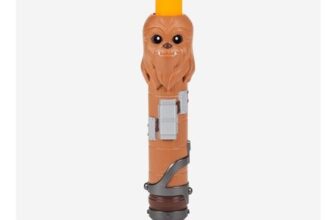 Star Wars Lightsaber Squad Chewbacca Extendable Yellow Lightsaber