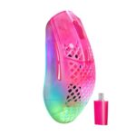 SteelSeries Aerox 3 Wireless Gen 2 68g Magenta RGB Mouse