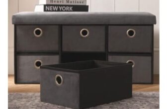 Storage Cube Unit 6 Draw Ottoman