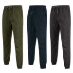 Stretch Cotton Cuffed Cargo Pants with Code (3 colours available, S-XXL)