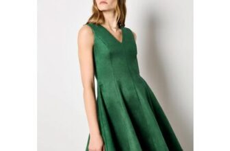 Suedette Skater Dress