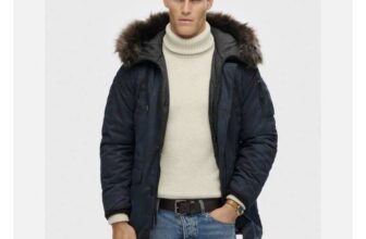 Superdry Mens Original & Vintage Parka Coat, Midnight Camo, Size S-M – Sold by Superdry