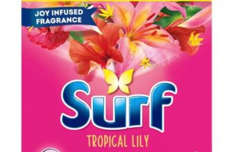 Surf Tropical Lily Washing Powder, 3.75 Kg, 75 Washes