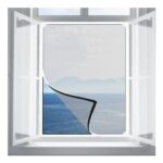 Surplex DIY Magnetic Fly Screen for Windows, 150×130 Cm