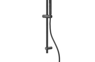 Swirl Gallen Shower Kit Matt Black (Free C&C)