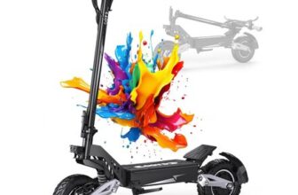 T10 Foldable 11-Inch Electric Scooter, 60km Range, HD Display, Off-Road