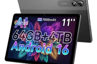 TABWEE T30 Android Tablet, 11-Inch, 4-Year Warranty