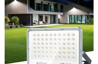 TASINUO 50W LED Floodlight Outdoor Security Light 5000lm