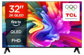 TCL 32SF560-UK 32 Full HD QLED Direct LED Smart TV with Fire TV, Alexa Voice Control, Vivid Colour & Enhanced Brightness
