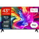 TCL 43SF560-UK 43 Inch QLED Full HD Smart TV Bluetooth WiFi Using Code Sold By AO (UK Mainland)
