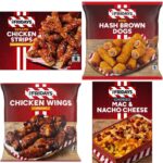 TGI Frozen Meal Deal ( Two Mains and Two Sides / BBQ / Chicken / Wings / Mozzarella Sticks / Hash Brown Dogs / Potato Skins)