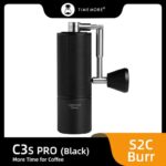 TIMEMORE Store Chestnut C3S PRO Manual Coffee Grinder Capacity 25g Hand Adjustable Steel Core Burr – W/code – Sold by SearchPean XC Store