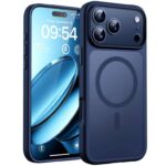 TOCOL for iPhone 17 Pro Max Case, Compatible with MagSafe, Dark Blue