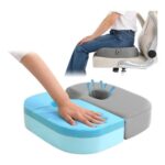 TOPROUD Double Layer Memory Foam Seat Cushion with Coccyx Cutout