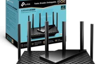 TP-Link Archer AXE75 AXE5400Mbps WiFi 6E Router