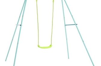 TP Single Metal Swing Set with Rope Seat