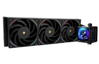 TR-Elite Vision 360 ARGB BLACK CPU Water Cooler, Triple PWM Fans 2150PRM, Magnetic Detachable LCD Screen 320320 – Sold by TR-Store /FBA