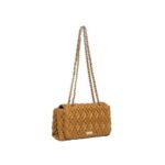 TUSHKI KAYA Quilted Crossbody Bag Toasted Almond