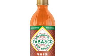 Tabasco Peri Peri Hot Sauce or Sriracha Hot Chilli Sauce 256ml – Nectar Price