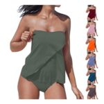 Tankini Sets Women UK Tummy Control with Shorts XXL