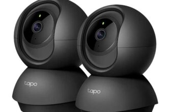 Tapo C211 Black Indoor 2K Wi-Fi Security Camera with Pan Tilt Zoom – Twin Pack / Tapo TC70 Twin Pack – £27.53 – W/Code