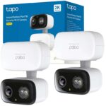 Tapo C216 2K Pan Tilt Zoom Indoor Outdoor Security Camera, No Monthly Fee – Twin Pack / Single Pack – £25.20 / Triple Pack – £64.24 – W/Code