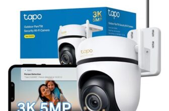 Tapo C530WS 3K 5MP Pan/Tilt Outdoor Security Camera CCTV Camera