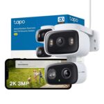 Tapo NEW TC34 2K 3MP Dual-Camera Pan/Tilt Security Camera CCTV Camera Wi-Fi