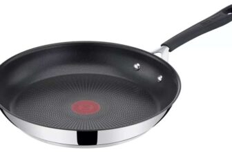Tefal Jamie Oliver 28cm Stainless Steel Non-Stick Frying Pan – Free C&C
