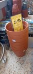 Terracotta large clay pots 2 For £10 (Kings Lynn )