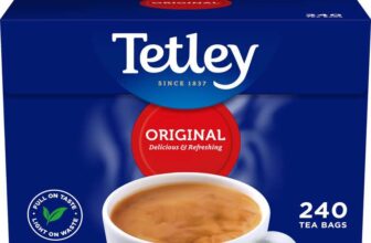 Tetley Original Black Tea Bags – 240 Bags – S&S £3.39