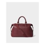 The Adaline Leather Weekender in Dove