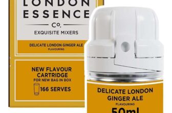 The London Essence Co. Freshly Infused Delicate Ginger Ale 50ml Cartridge Mixer