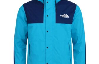 The North Face Mountain Mens Blue Jacket – Size L Only