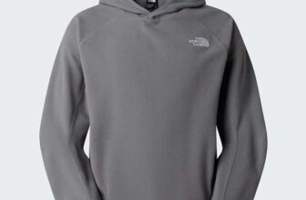 The North Face Oxara hooded fleece in light grey – S to 2XL (£22.09 for New Customers w/code)