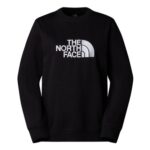 The North Face Womens Drew Peak Crew Sweatshirt, Black, S